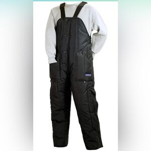 Extremegard high bib insulated overalls olive hunting green large L